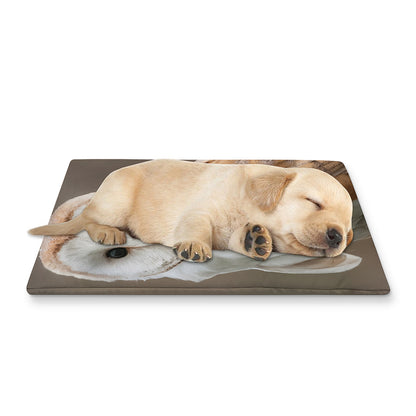 Barn Owl Print Pet Cooling Mat Cover