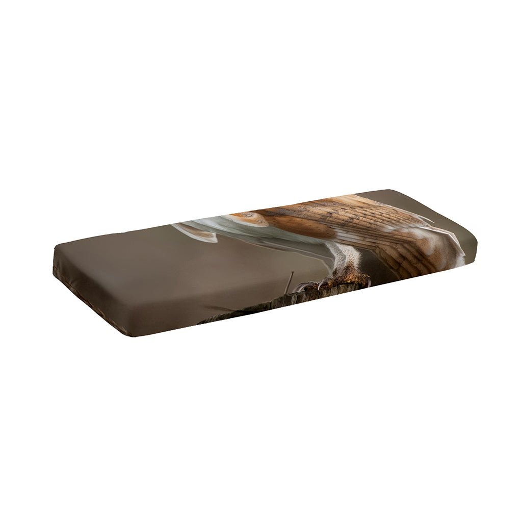 Barn Owl Print Piano Keyboard Cover