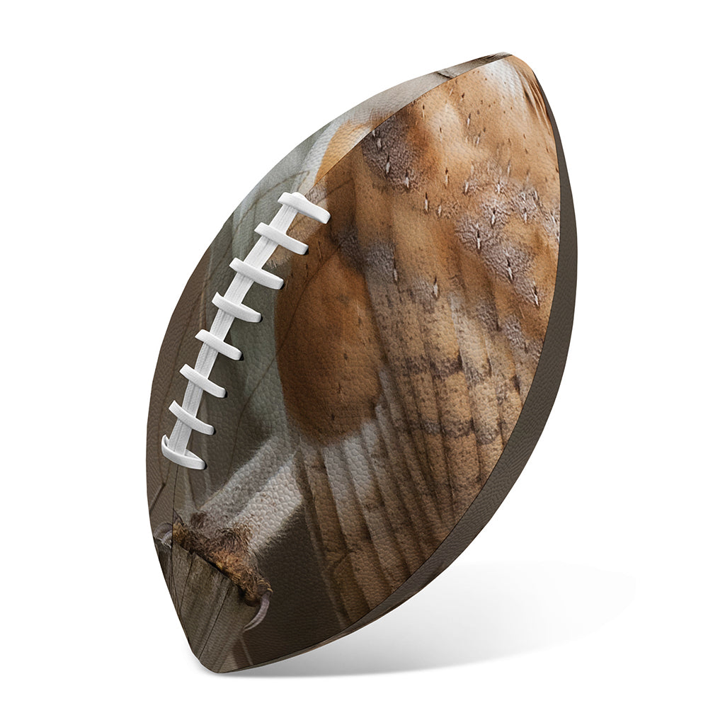 Barn Owl Print Rugby Ball