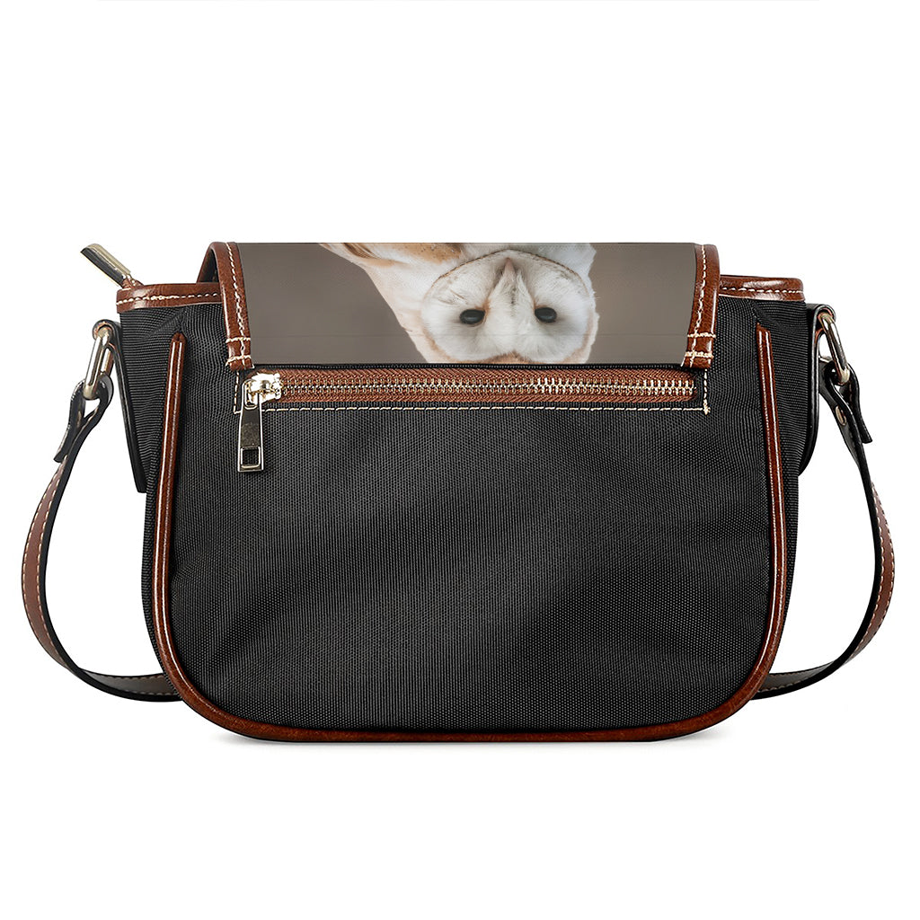Barn Owl Print Saddle Bag