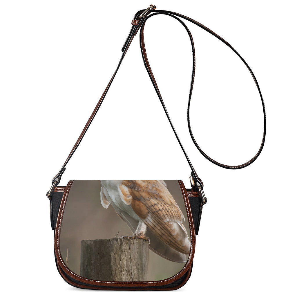 Barn Owl Print Saddle Bag