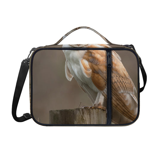Barn Owl Print Shoulder Strap Bible Bag