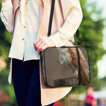 Barn Owl Print Shoulder Strap Bible Bag