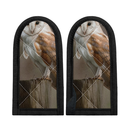 Barn Owl Print Skillet Handle Cover