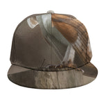 Barn Owl Print Snapback Cap