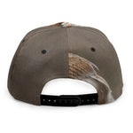Barn Owl Print Snapback Cap
