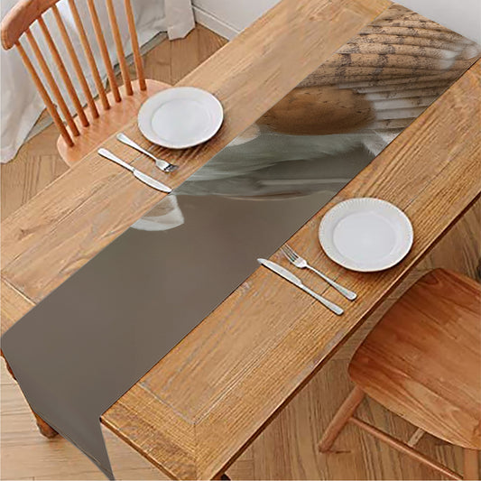 Barn Owl Print Table Runner