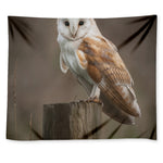 Barn Owl Print Tapestry