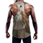 Barn Owl Print Training Tank Top