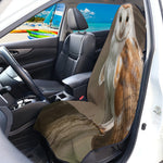 Barn Owl Print Waterproof Car Seat Cover