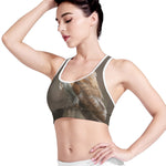 Barn Owl Print Women's Sports Bra