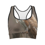 Barn Owl Print Women's Sports Bra