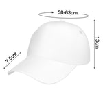 Skiing Equipment Pattern Print Baseball Cap