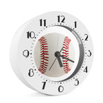 Baseball Stitching Print Alarm Clock