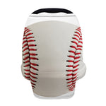 Baseball Stitching Print Baby Seat Cover