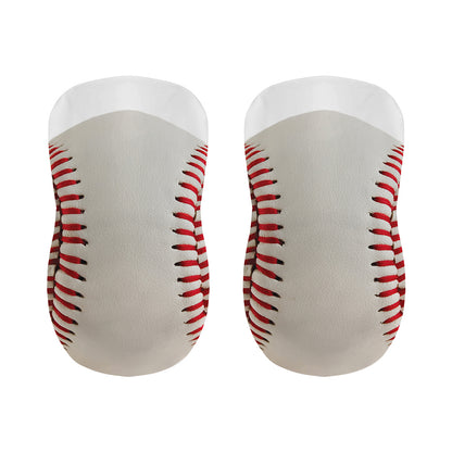 Baseball Stitching Print Bar Stool Covers