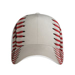 Baseball Stitching Print Baseball Cap