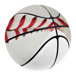 Baseball Stitching Print Basketball