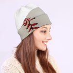 Baseball Stitching Print Beanie
