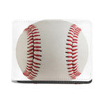 Baseball Stitching Print Bifold Wallet