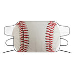 Baseball Stitching Print Car Windshield Snow Cover