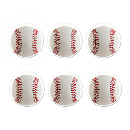 Baseball Stitching Print Coaster Set