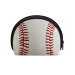 Baseball Stitching Print Coin Purse
