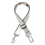 Baseball Stitching Print Dog Seat Belt
