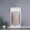 Baseball Stitching Print Door Sticker