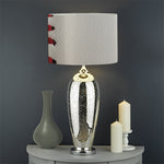 Baseball Stitching Print Drum Lamp Shade