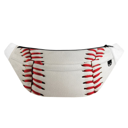 Baseball Stitching Print Fanny Pack