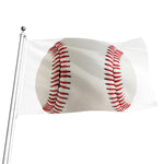 Baseball Stitching Print Flag