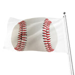 Baseball Stitching Print Flag