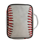 Baseball Stitching Print Front Pocket Bible Bag