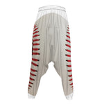 Baseball Stitching Print Hammer Pants
