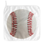 Baseball Stitching Print Hand Towel