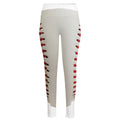 Baseball Stitching Print High-Waisted Pocket Leggings