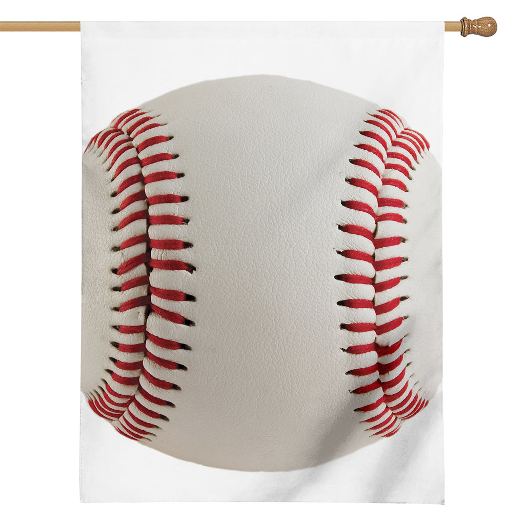 Baseball Stitching Print House Flag