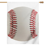 Baseball Stitching Print House Flag