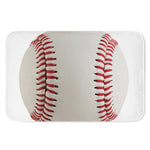 Baseball Stitching Print Indoor Door Mat