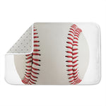 Baseball Stitching Print Indoor Door Mat