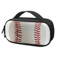 Baseball Stitching Print Portable Cooler Travel Case