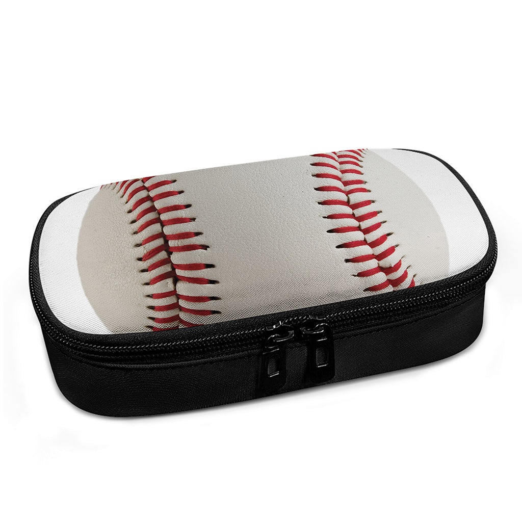 Baseball Stitching Print Insulin Cooler Travel Case