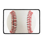 Baseball Stitching Print Kitchen Mat
