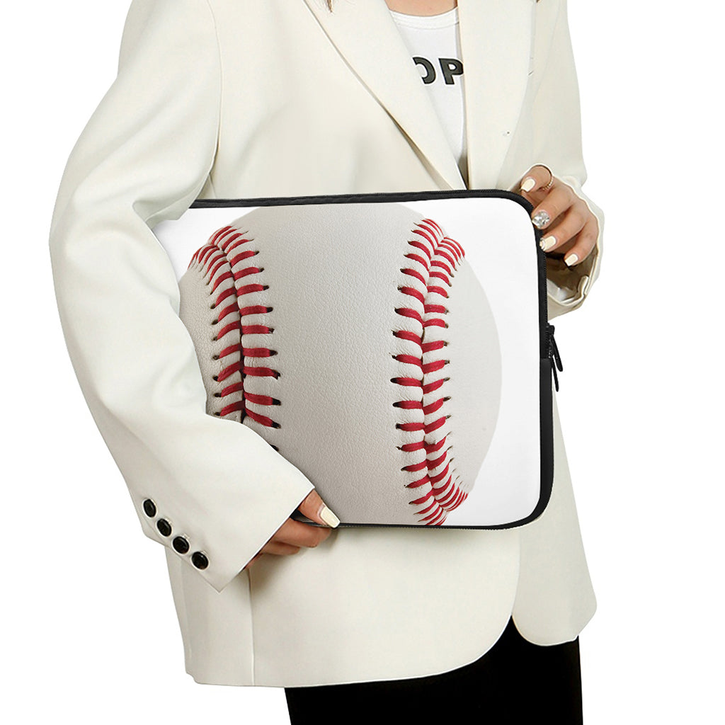Baseball Stitching Print Laptop Sleeve