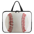 Baseball Stitching Print Laptop Sleeve With Handle
