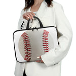 Baseball Stitching Print Laptop Sleeve With Handle