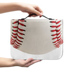 Baseball Stitching Print Leather Bible Cover