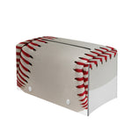 Baseball Stitching Print Leather Tissue Box Cover
