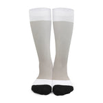 Baseball Stitching Print Long Socks